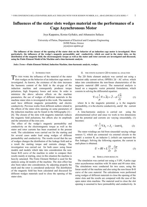 what are slot wedges|(PDF) “Influences of the stator slot wedges material .